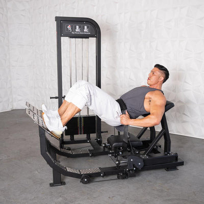 Muscle D Fitness - Excel Selectorized Hip Thrust / Glute Machine