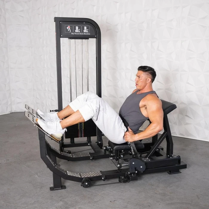 Muscle D Fitness - Excel Selectorized Hip Thrust / Glute Machine