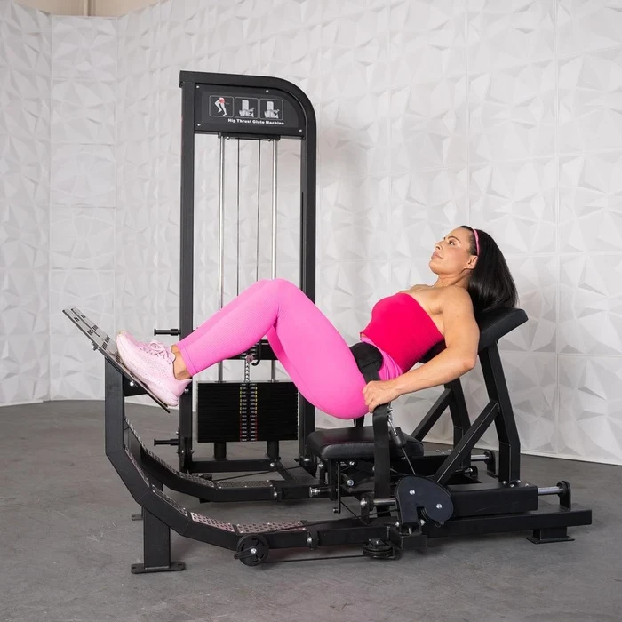 Muscle D Fitness - Excel Selectorized Hip Thrust / Glute Machine