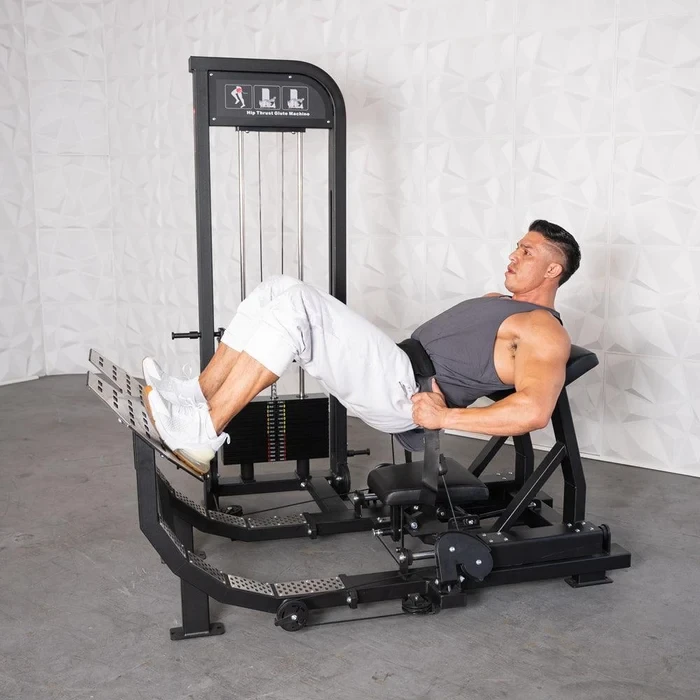 Muscle D Fitness - Excel Selectorized Hip Thrust / Glute Machine