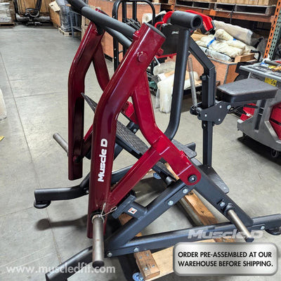 Pro Strength Seated Low Row Machine by Muscle D Fitness