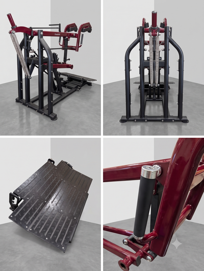 Pro Strength Squat / Calf Combo Commercial Gym Machine by Muscle D Fitness