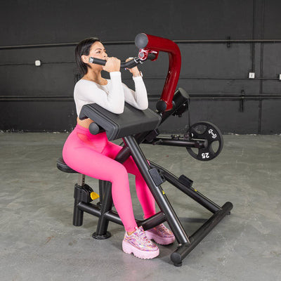 Power Leverage V2 Biceps Curl Machine by Muscle D Fitness
