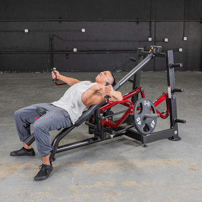 Power Leverage V2 Decline Chest Fly Machine by Muscle D Fitness