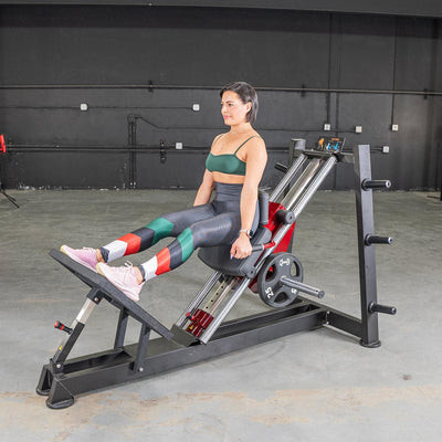 Power Leverage V2 Hack Squat & Calf Raise Machine by Muscle D Fitness