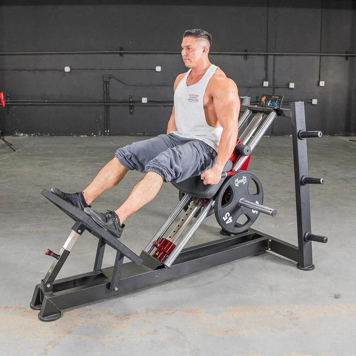 Muscle D Fitness - Power Leverage V2 Hack Squat & Calf Raise