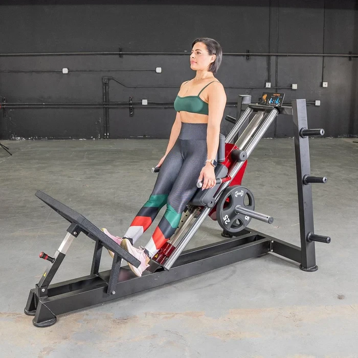 Muscle D Fitness - Power Leverage V2 Hack Squat & Calf Raise