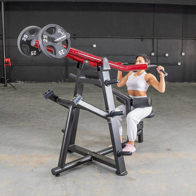 Power Leverage V2 Iso-Lateral Lat Pulldown Machine by Muscle D Fitness