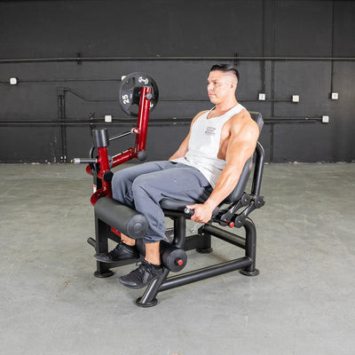 Power Leverage V2 Seated Leg Curl Machine by Muscle D Fitness
