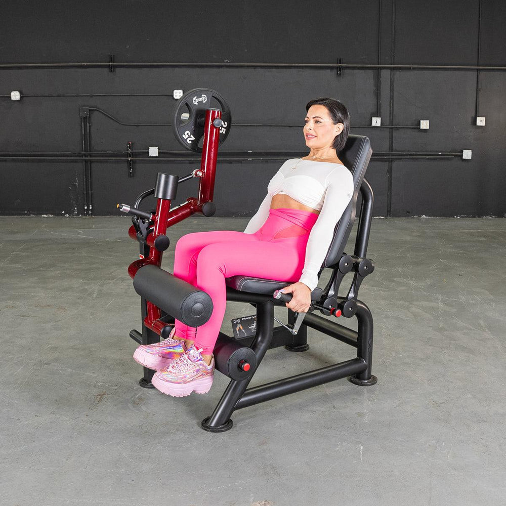 Power Leverage V2 Seated Leg Curl Machine by Muscle D Fitness