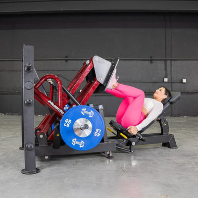 Power Leverage V2 Iso-Lateral 45-Degree Leg Press Machine by Muscle D Fitness