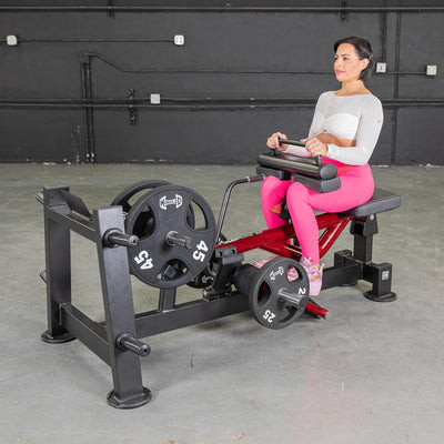 Power Leverage V2 Seated Calf & Tib Machine by Muscle D Fitness