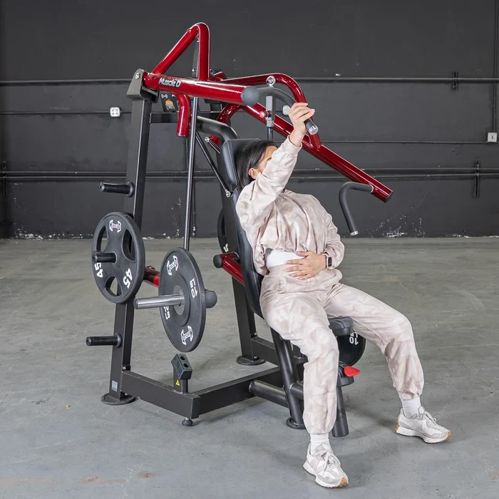 Power Leverage V2 Incline Chest Press Machine by Muscle D
