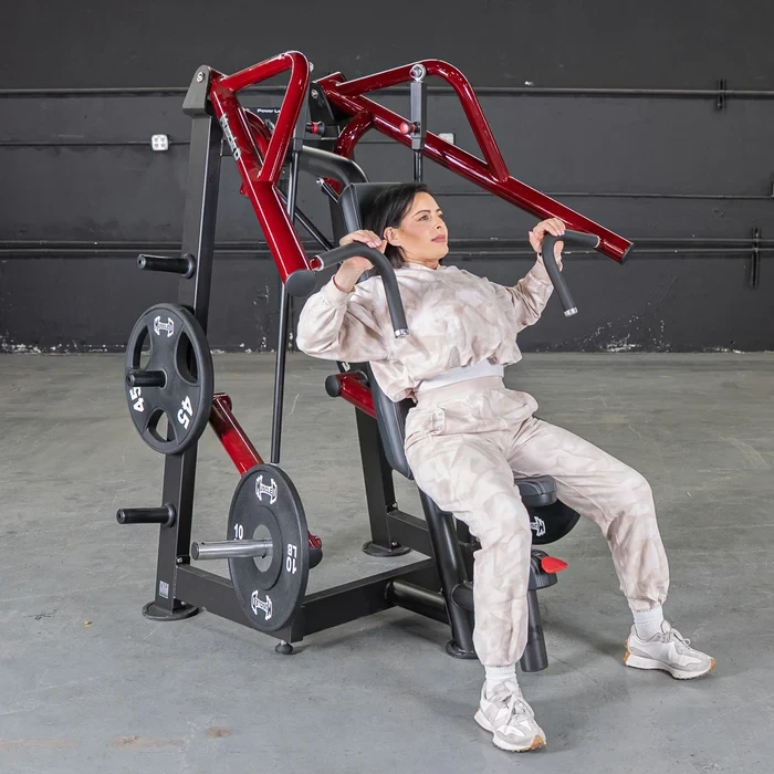 Power Leverage V2 Incline Chest Press Machine by Muscle D