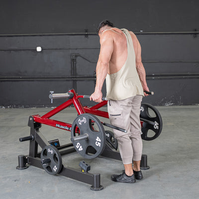 Power Leverage V2 Deadlift / Shrug Machine by Muscle D Fitness