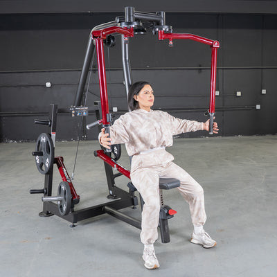 Power Leverage V2 Seated Pec Fly Machine by Muscle D Fitness