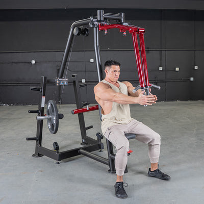 Power Leverage V2 Seated Pec Fly Machine by Muscle D Fitness