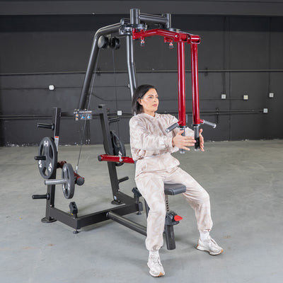 Power Leverage V2 Seated Pec Fly Machine by Muscle D Fitness