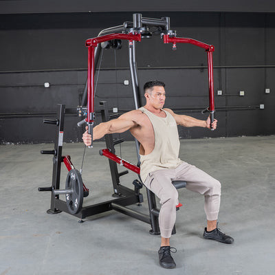 Power Leverage V2 Seated Pec Fly Machine by Muscle D Fitness