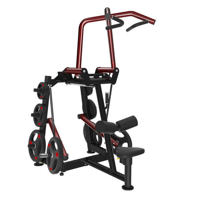 Power Leverage V2 Rotary Lat Pulldown Machine by Muscle D Fitness