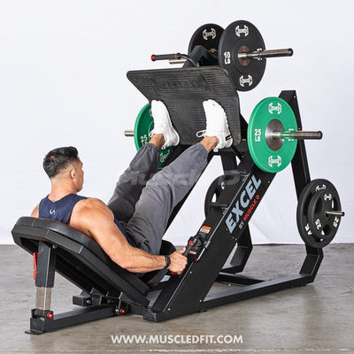 Excel Linear Leg Press Machine by Muscle D Fitness