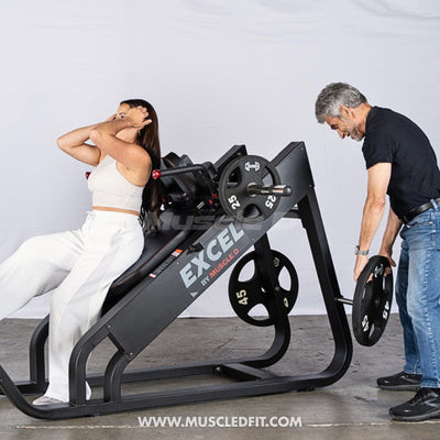 Muscle D Fitness - Linear Hack Slide Machine