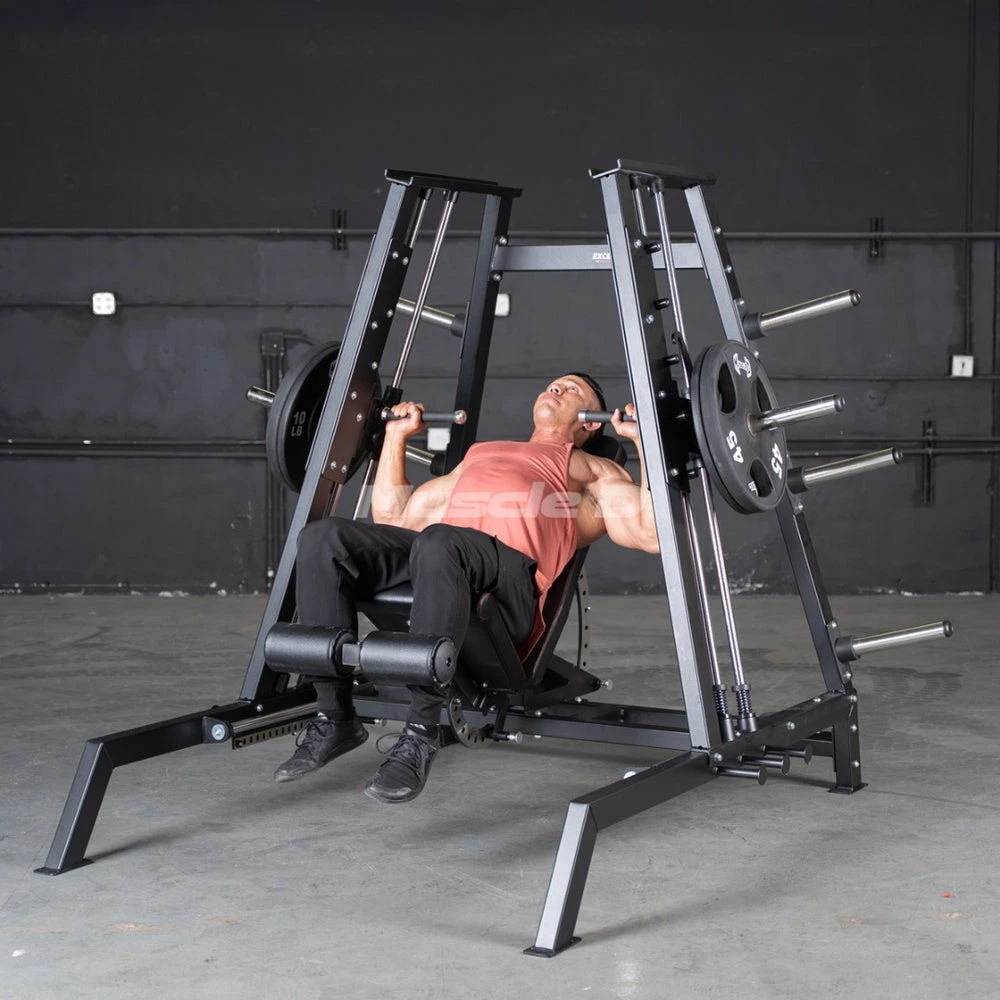 Muscle D - Excel Convergent Flat / Incline / Decline Bench Smith Machine