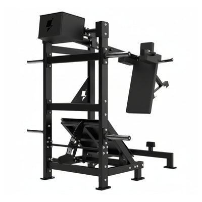 Excel Leverage Counterbalanced Pendulum Squat Machine by Muscle D Fitness