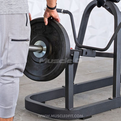 Muscle D Fitness - Excel T-Bar Row Commercial Plate-Loaded Machine