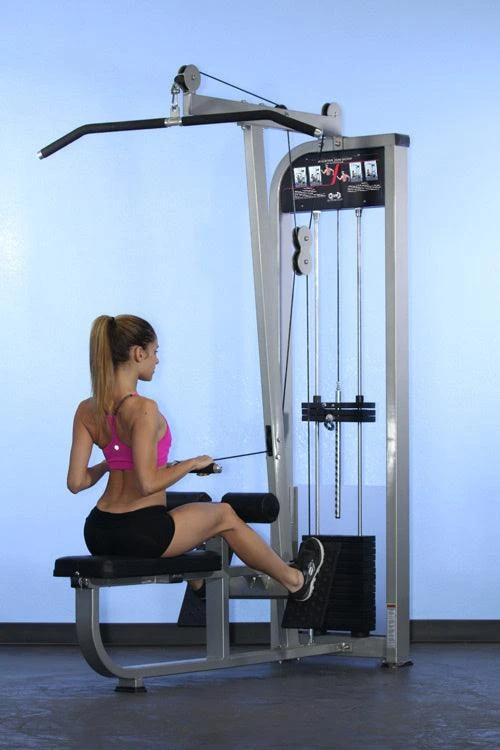 Muscle D - Dual Function Lat / Low Row Combo Machine