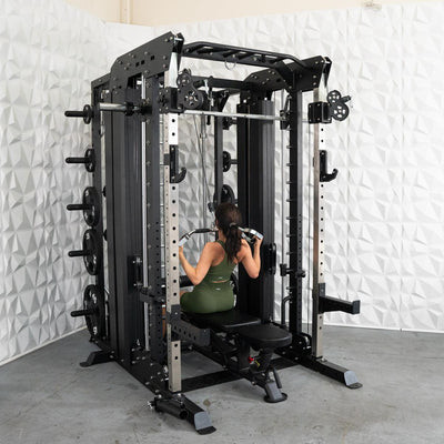 5-Stack Megatron Jungle Gym Multi-Station System by Muscle D Fitness