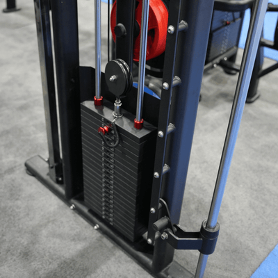 Dual Adjustable Pulley & Smith Machine Combo by Muscle D Fitness