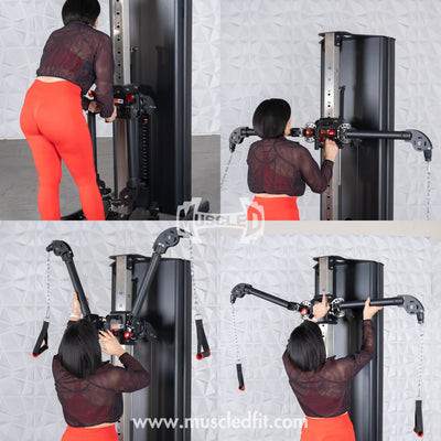 Muscle D Fitness - Dual Adjustable Functional Trainer