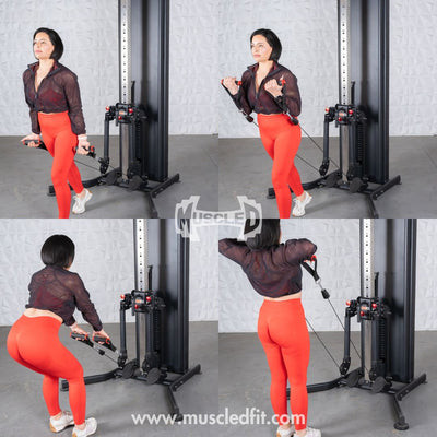 Muscle D Fitness - Dual Adjustable Functional Trainer