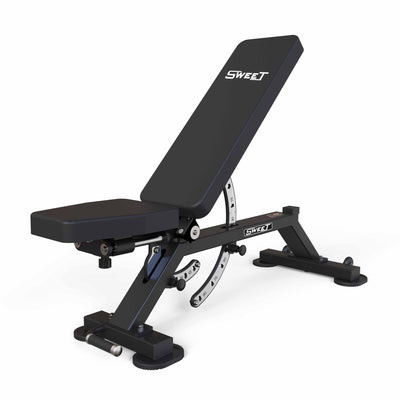 Sweet Flat-to-Incline Adjustable Commercial Bench by Muscle D Fitness