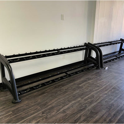 Muscle D Fitness - Sweet 2-Tier Dumbbell Rack