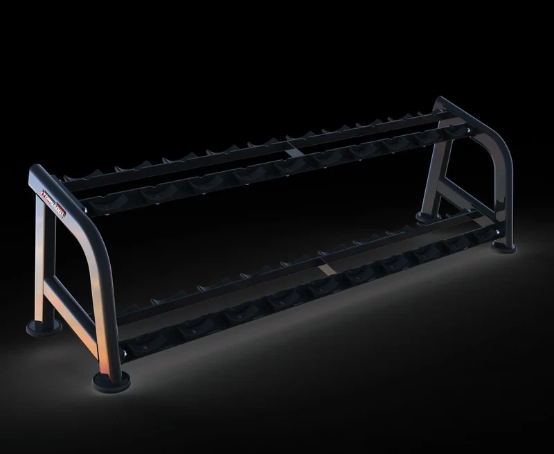 Muscle D - Sweet 2-Tier Dumbbell Rack