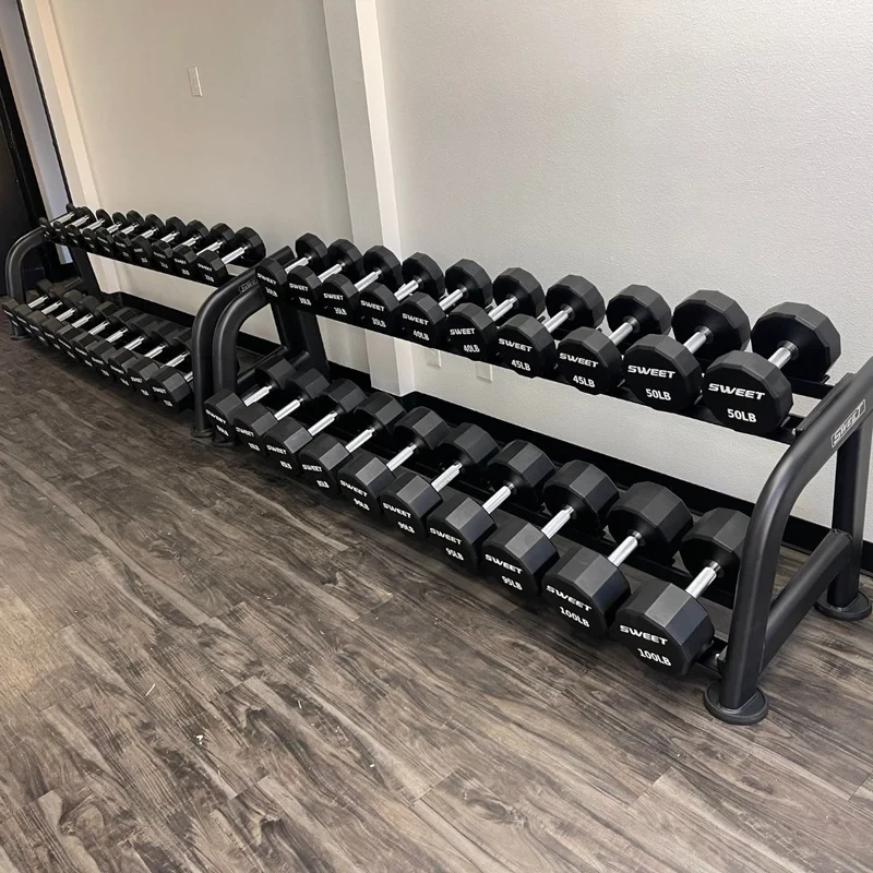 Muscle D - Sweet 2-Tier Dumbbell Rack