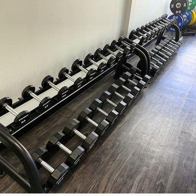 Muscle D Fitness - Sweet Dumbbell Set (5-100 lb)