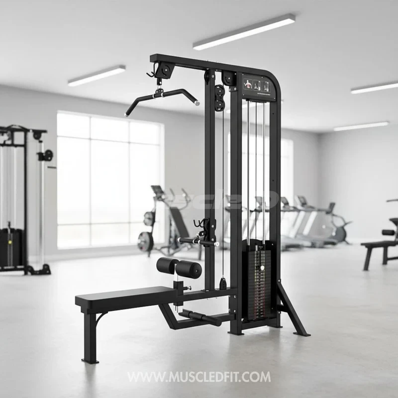 Muscle D - Excel Lat Pulldown / Low Row Combo