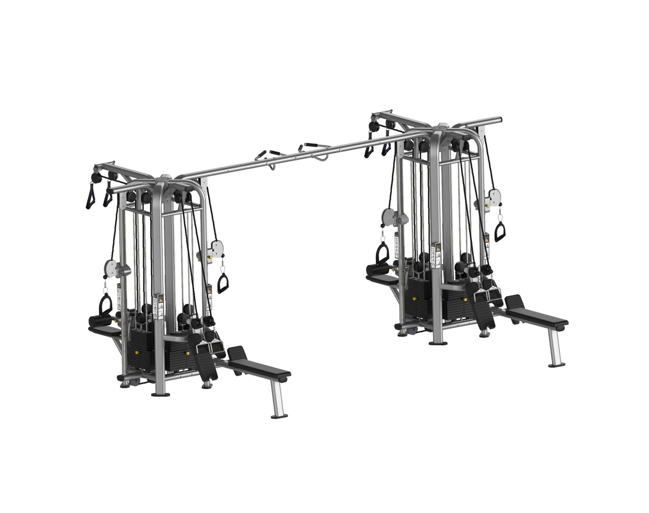 5-Stack Megatron Jungle Gym Multi-Station System by Muscle D Fitness