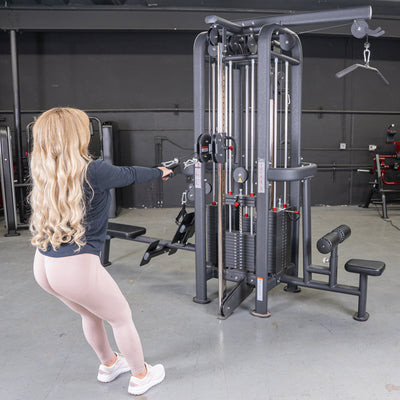 4-Stack Megatron Standard Jungle Gym Multi-Station System by Muscle D Fitness