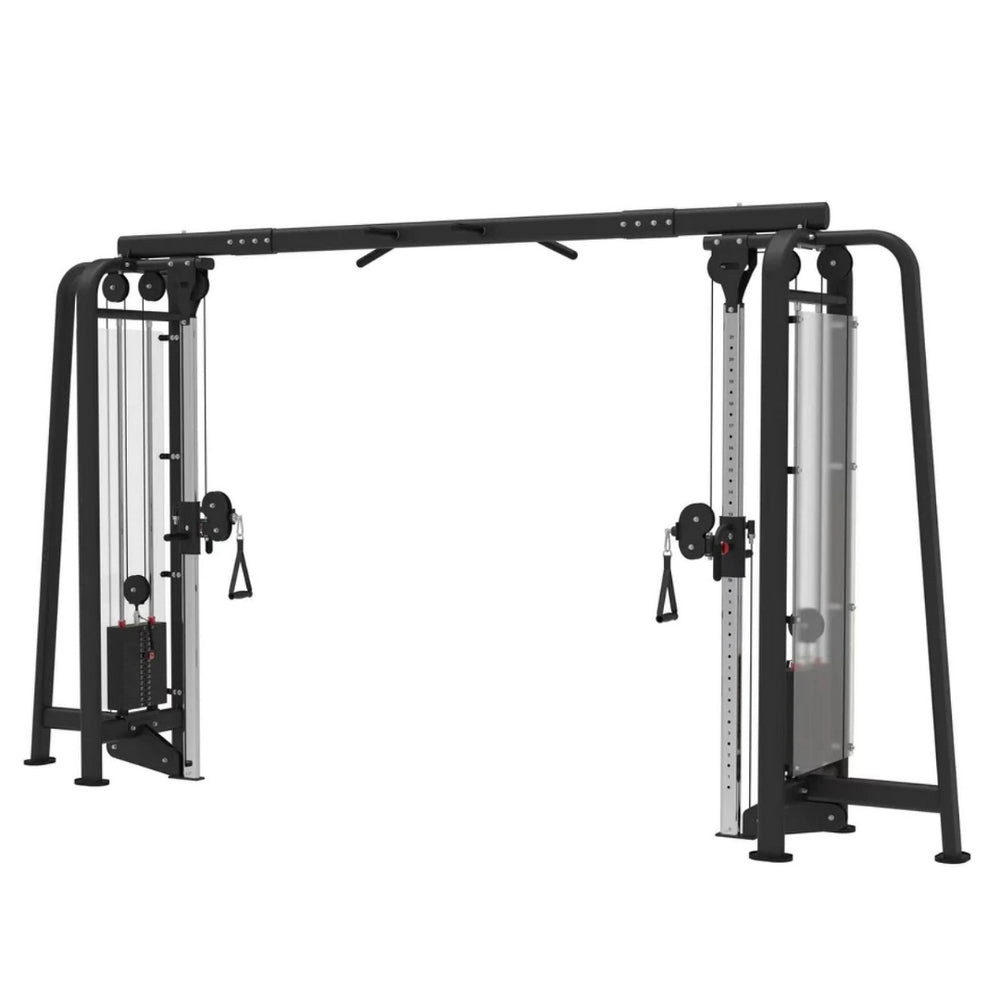 Megatron Standard Cable Crossover with Multi-Grip Pull-Up Station by Muscle D Fitness