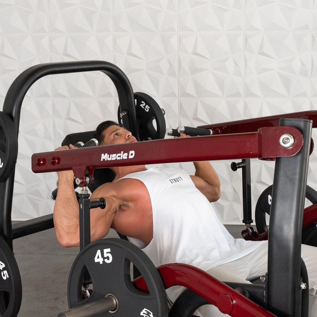 Muscle D PMuscle D Pro Strength Incline Chest Pressro Strength Incline Chest Press