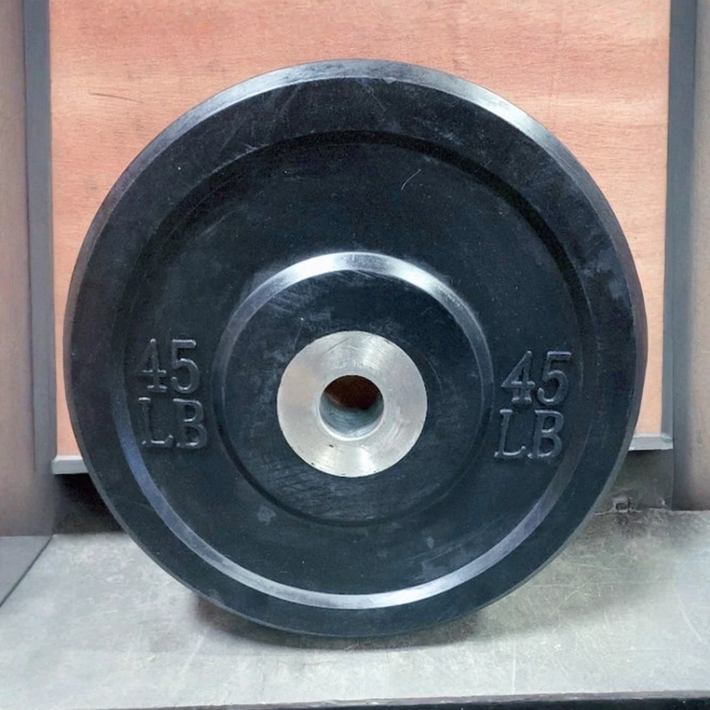 Muscle D  - Classic Bumper Plates with Center Steel Hub