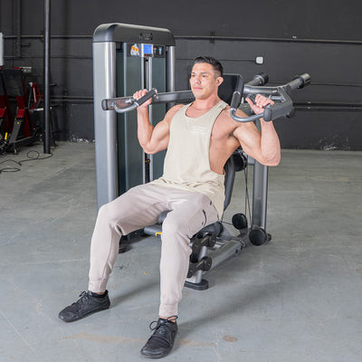 Muscle D Fitness - Elite Plus Series Iso-Lateral Shoulder Press Machine