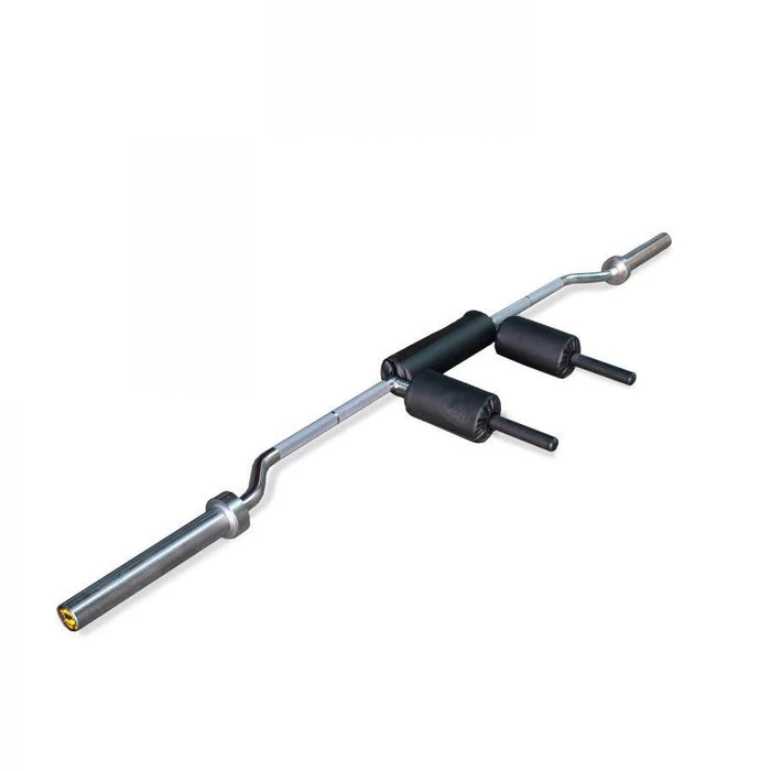 Muscle D - Olympic Safety Squat Bar with Thick Pads and Quality Handles