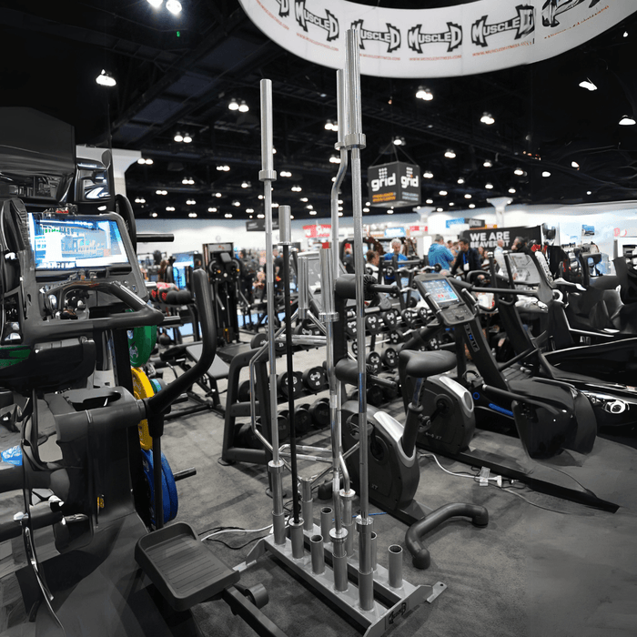 Muscle D - Olympic Bar Rack / Vertical Barbell Holder