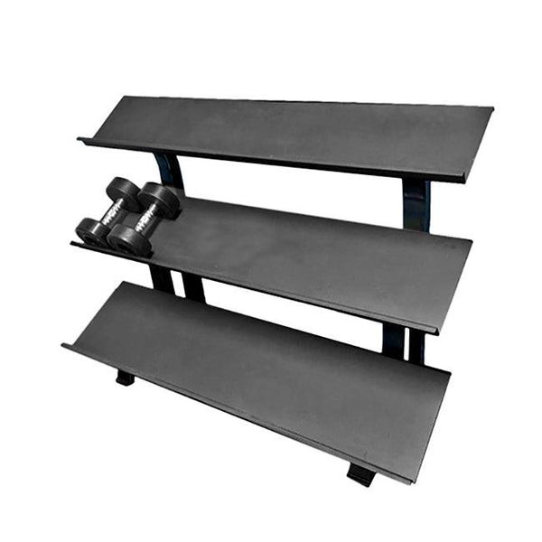 Muscle D Fitness - 3-Tier Hex Dumbbell Rack