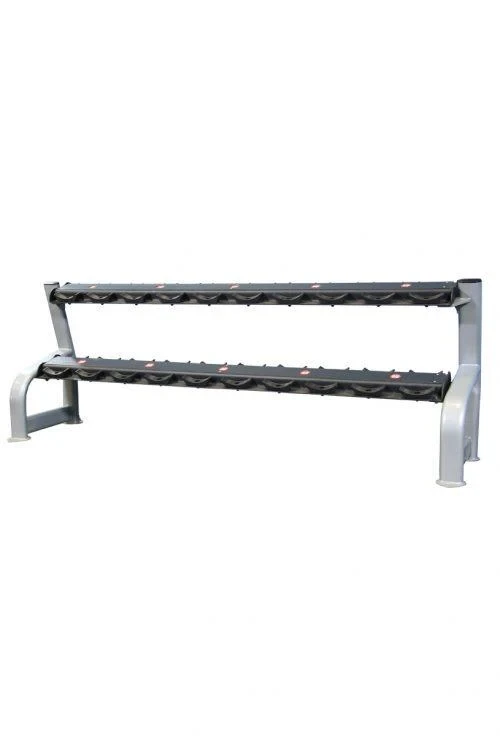 Muscle D Fitness - Elite Series Double Tier Dumbbell Rack